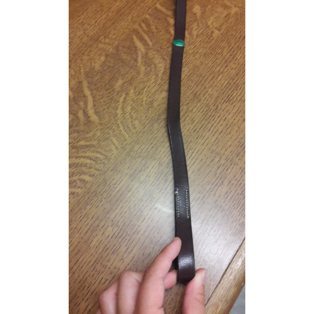 Martingale en cuir marron Norton