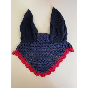 Bonnet cheval marine et rose