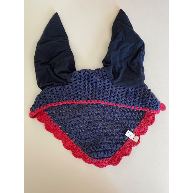 Bonnet cheval marine et rose