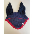 Bonnet cheval marine et rose
