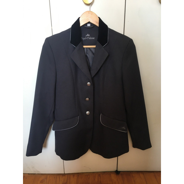 Veste de concours Equitheme Grise