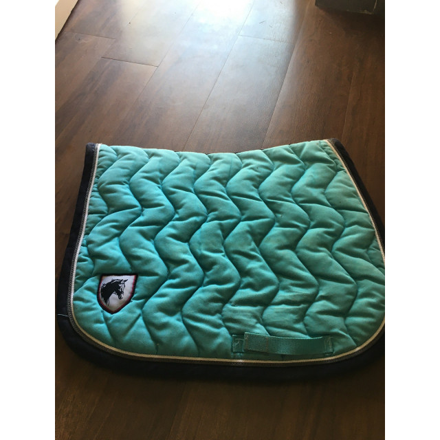 Tapis fouganza bleu turquoise