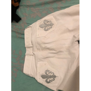 Pantalon blanc impérial riding