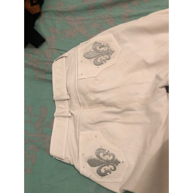 Pantalon blanc impérial riding