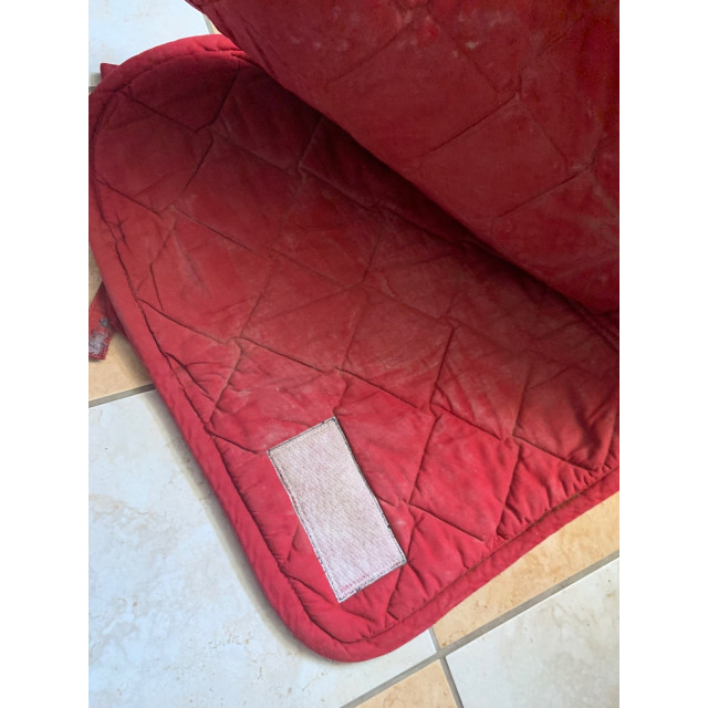 Tapis equitheme rouge