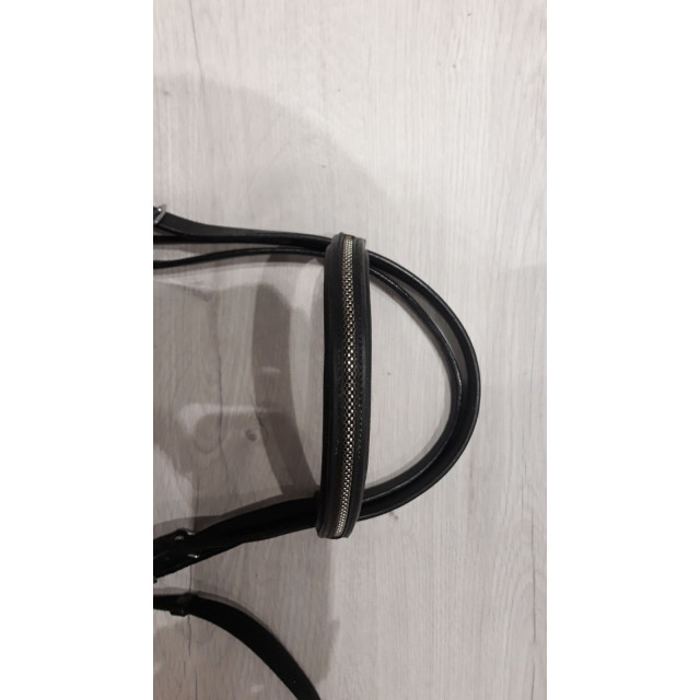 Filet cuir noir taille poney