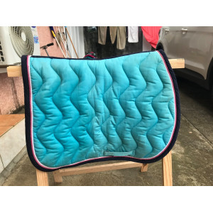 Tapis fouganza bleu clair nickel