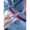 Licol HV POLO rouge et blanc