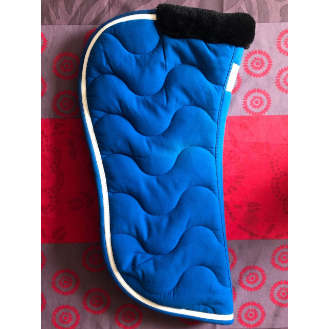 amortisseur equithème bleu roi fourré