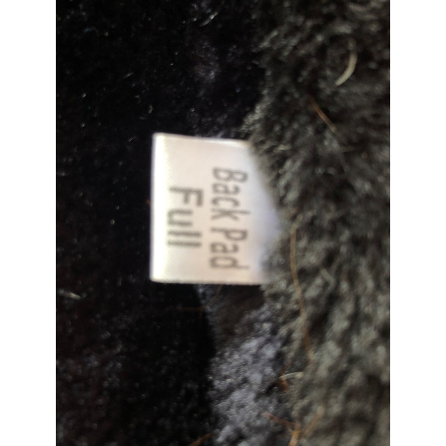 amortisseur equithème bleu roi fourré