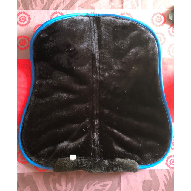 amortisseur equithème bleu roi fourré