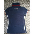 Polo Equithème bleu marine, bordeau, blanc