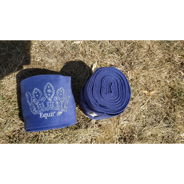 bandes de travail bleu marine