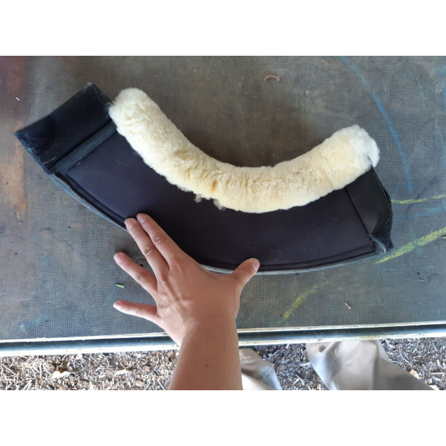 Cloches en fourrure d'agneau très bon état