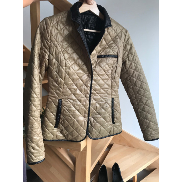 Veste matelassée réversible bronze / noire
