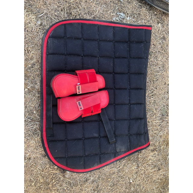 Tapis Daslo + guêtres Horze