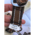 Lot tapis + licol mouton synthétique