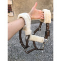 Lot tapis + licol mouton synthétique