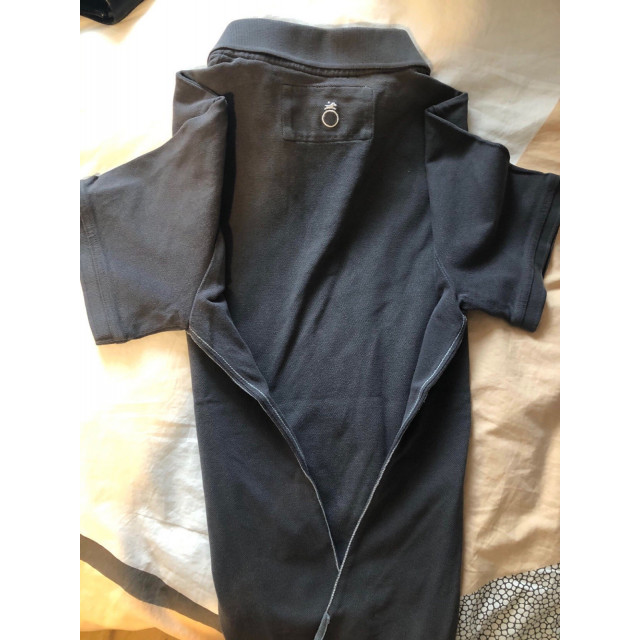 Polo marron manches courtes