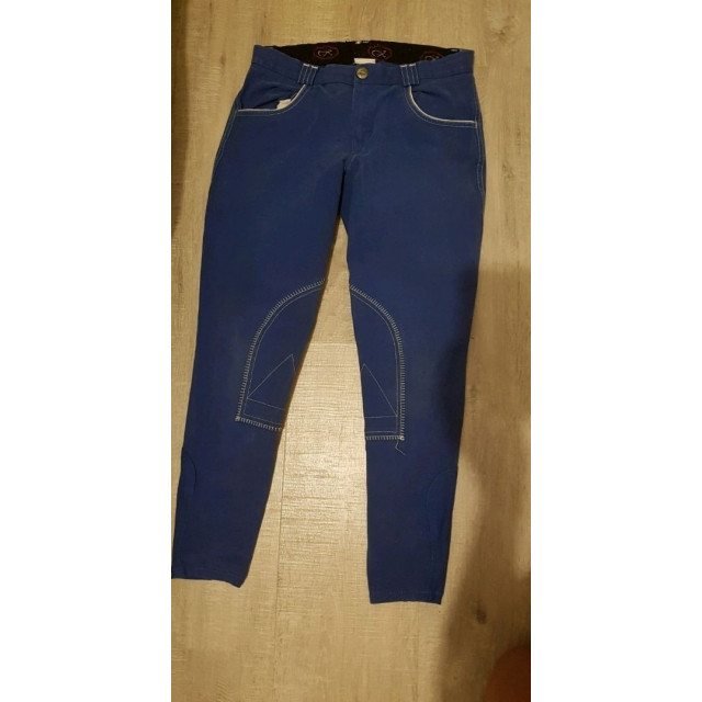 Pantalon komutekir bleu roi taille 34