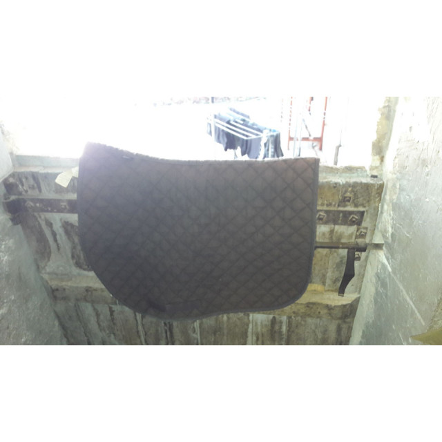 pack tapis de selle avec guetre marron