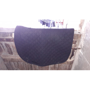 tapis noire pour poney et petit cheval