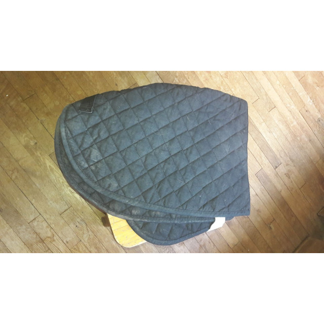 tapis noire pour poney et petit cheval
