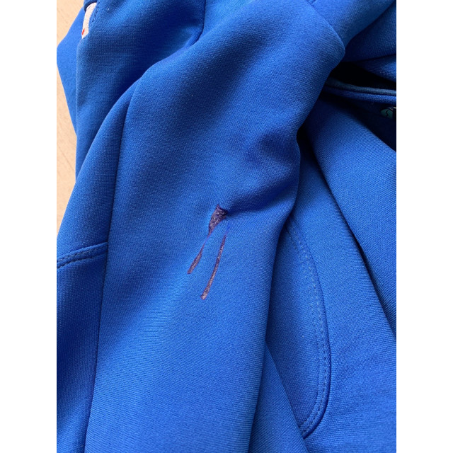 Veste animo bleu roi