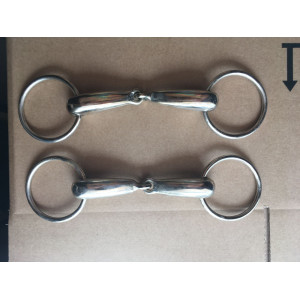 Lot de 2 mors simple 125 et 135