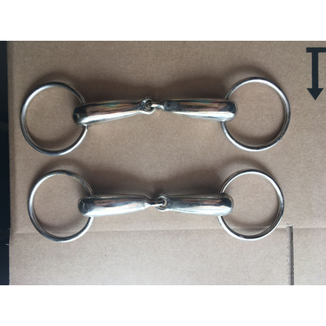 Lot de 2 mors simple 125 et 135