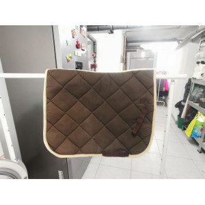 Tapis de selle marron - dressage -