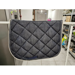 Tapis de selle mixte - style jeans -
