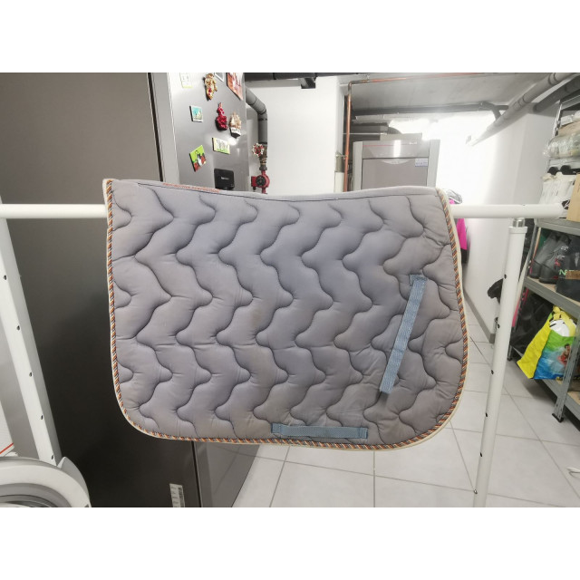 Tapis de selle bleu canard