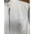 Chemise concours le Sabotier blanc/vichy