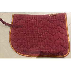 Tapis obstacle nid d’abeille equitheme bordeaux