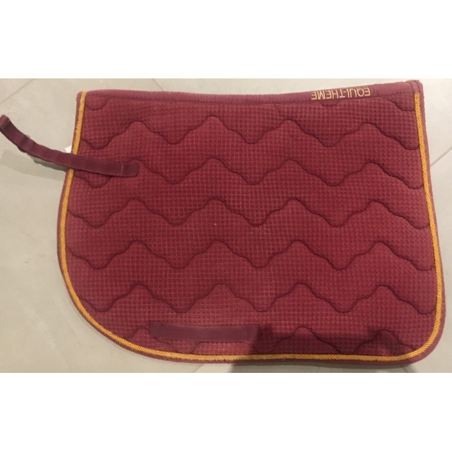 Tapis obstacle nid d’abeille equitheme bordeaux