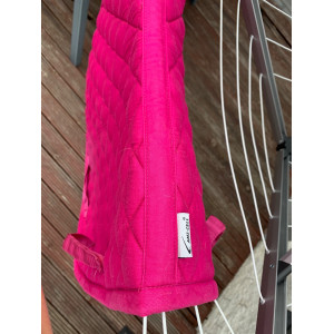 Tapis de selle (dressage) Lamicell rose