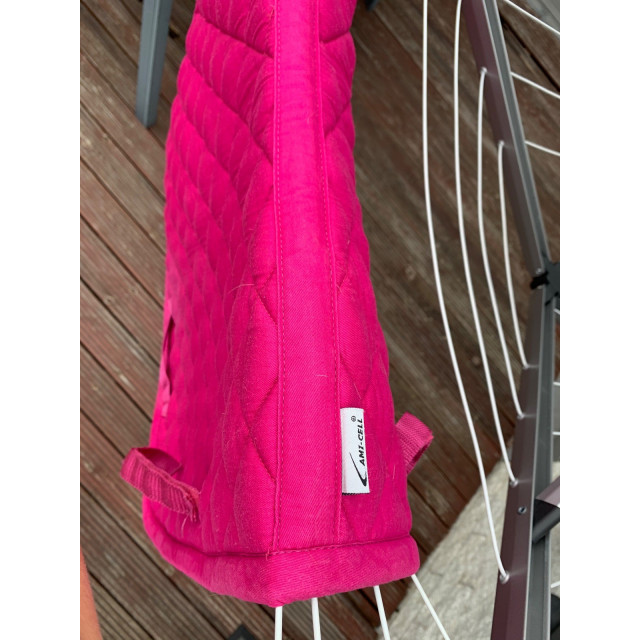 Tapis de selle (dressage) Lamicell rose