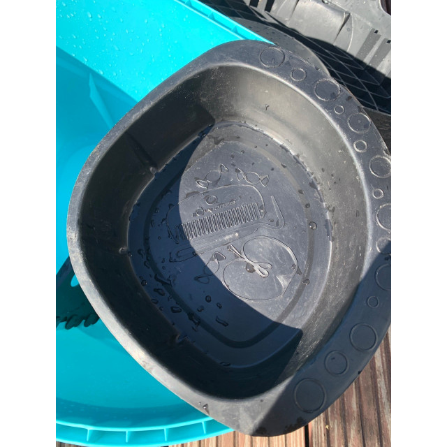 Boîte matériel cavalier bleue