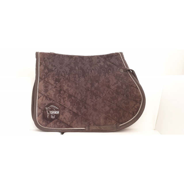 Tapis Eskadron Platinium 2016 velours brun damassé
