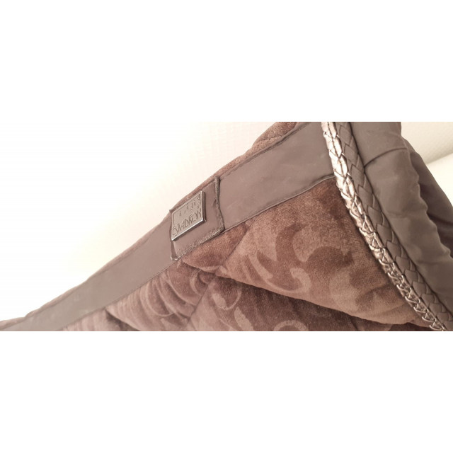 Tapis Eskadron Platinium 2016 velours brun damassé