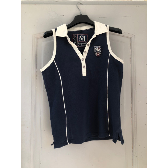 Lots de deux tee-shirts equitheme bleu marine