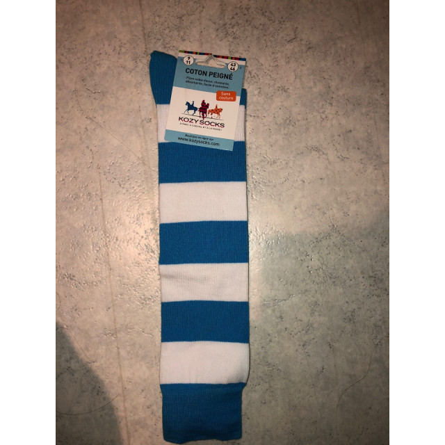 Chaussettes rayées grande taille