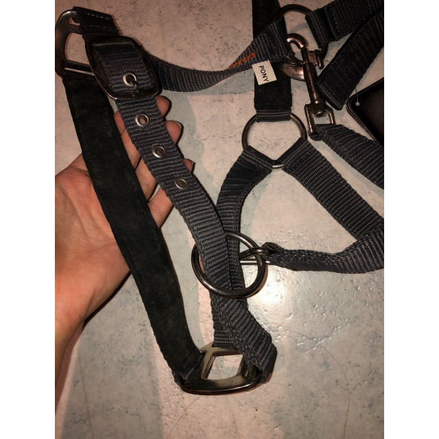 Licol noir taille poney