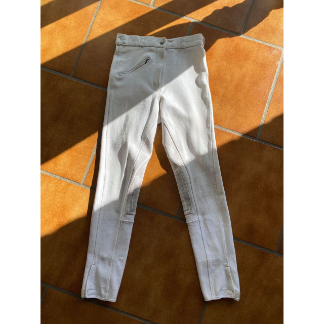 pantalon blanc de concours