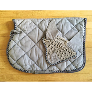 Ensemble tapis bonnet equithème