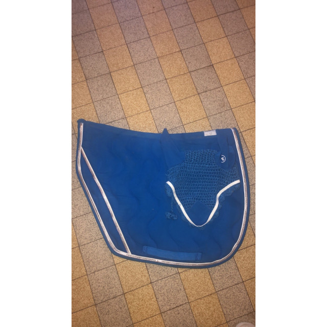 Ensemble tapis bonnet bleu roi