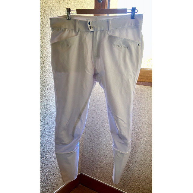 pantalon blanc horse pilot homme