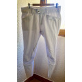 pantalon blanc horse pilot homme