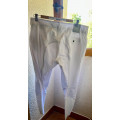 pantalon blanc horse pilot homme